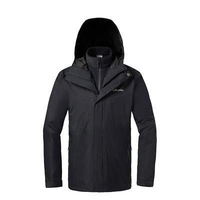 哥伦比亚三合一外套抓绒内胆防水