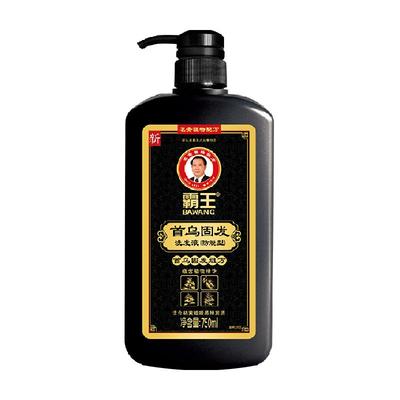 霸王首乌固发洗发液750ml洗发水何首乌防脱洗头膏黑芝麻控油蓬松