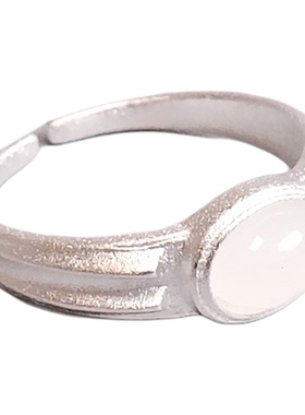 SIRVE原创设计复古双棱贝母戒指