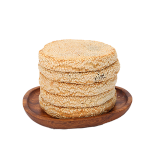 苏州特产老字号湘城相城麻饼人和园松子枣泥猪油麻饼桶装中式糕点