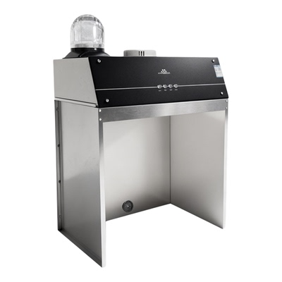 樱索一体柜玻璃罩油烟机免打孔家用厨房大吸力封闭式简易抽油烟机