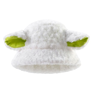 2026新款小羊帽子冬天渔夫帽女可爱保暖秋冬季大耳朵毛绒咩咩帽男