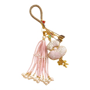 灵隐马年非遗宋锦葫芦挂件钥匙扣包挂件送朋友送闺蜜礼物高端礼品