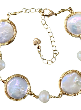 L.RUBY天然巴洛克珍珠