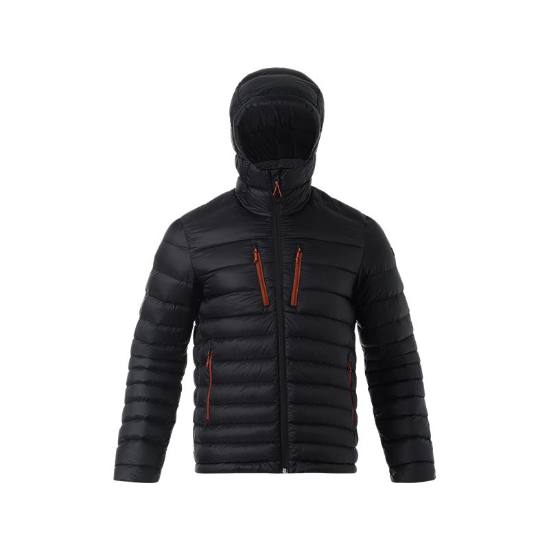 迪卡侬羽绒服户外秋冬连帽男女立领外套保暖加厚排骨面包服ODT3