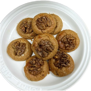 周小妮 手工核桃酥 原味椒盐味传统老式糕点零食点心早餐下午茶点