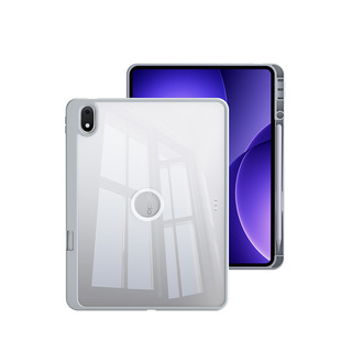 第七卫适用于OPPO平板保护壳pad5亚克力Air12.1MagSafe磁吸mini8.8透明壳5Pro13.2金属支架360°旋转轻薄便携