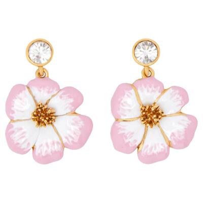 oscar欧美风水晶女耳环