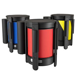 一米线伸缩头定制配件2米伸缩隔离带3米5米护栏警戒线排队围栏杆