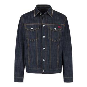 EVISU 2025年秋季 男士海鸥刺绣潮流运动时尚牛仔短款夹克