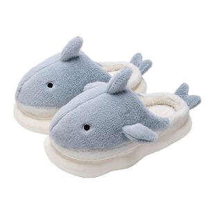 利达妮可爱棉拖鞋女款2026新款冬室内家居情侣保暖加绒毛毛棉拖男