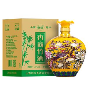 3斤坛装竹酒45度清香型竹叶酒