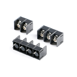 KF8500-8.5-2P 3P 4P直插 8.5mm间距栅栏式接线端子 可拼接黑色