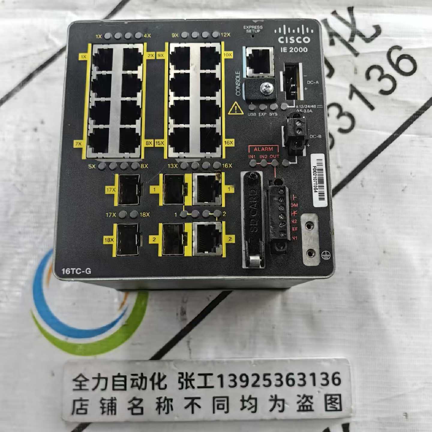议价CISCO交换机模块IE-2000-16TC-G-L V01 原装现货议价