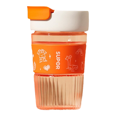 苏泊尔硼硅玻璃咖啡杯小清新风