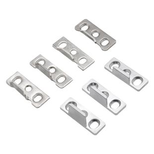 50铝合金门窗锁扣外平开窗锁点加高窗户挡块传动上悬幕墙锁座配件