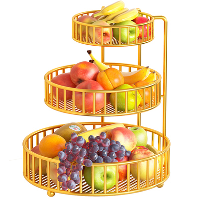 水果盘高颜值多层果篮轻奢糖果盒