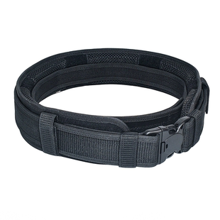户外运动黑色战术快拔腰带编制硬质多功能腰封三合一快拔套内腰带