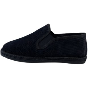 老北京2025冬季保暖黑底手工千层底黑色灯芯绒工作圆头经典男布鞋