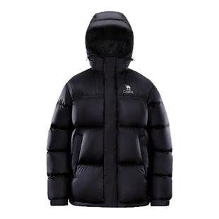 迪丽热巴同款鹅绒骆驼羽神PRO男装羽绒服短款加厚面包服冬季户外