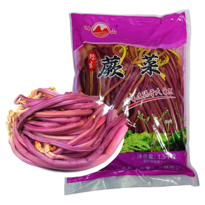 酱菜野生凉拌龙爪菜5包送一包
