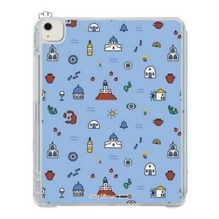 THE HOODxAshleigh Green艺术家联名 Santorini适用苹果iPad Pro/Air7/Mini 2025新款可拆式多角度防摔保护套