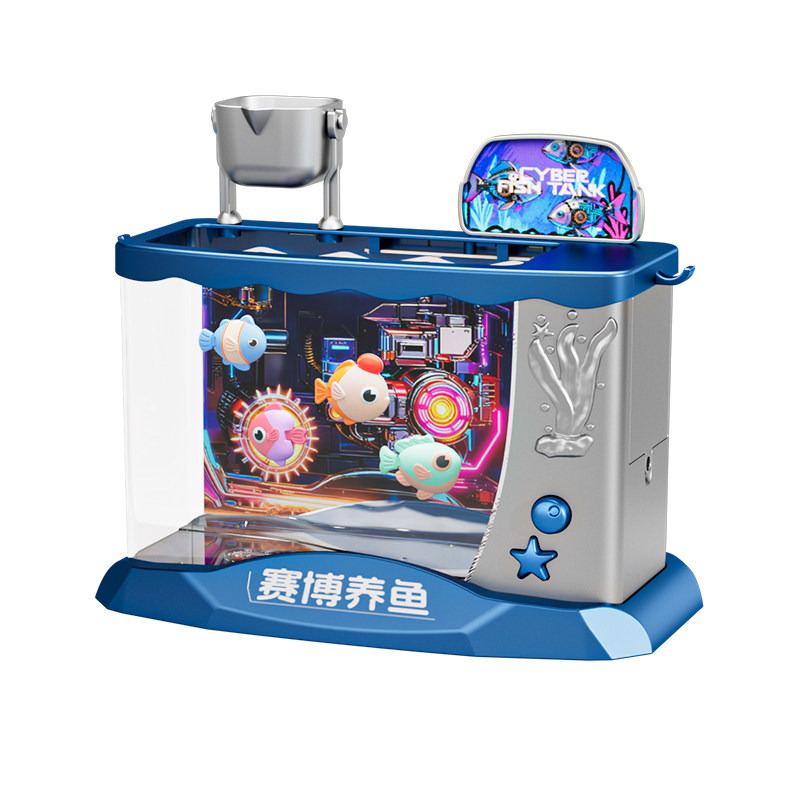 仿真迷你鱼缸过家家玩具