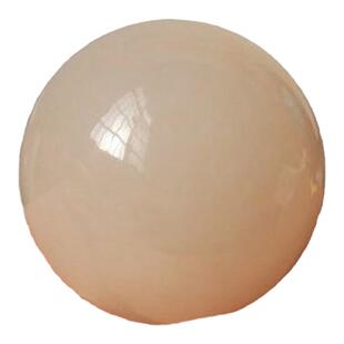 和田玉藕粉色圆散珠子diy和田玉藕粉单颗玉珠多宝手串链配珠隔珠