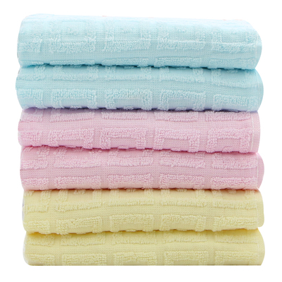 洁丽雅纯色全棉毛巾柔软