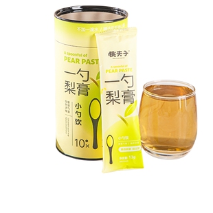 黄小厨桃夫子一勺梨膏小勺饮秋梨膏砀山儿童老人添加麦卢卡蜂蜜