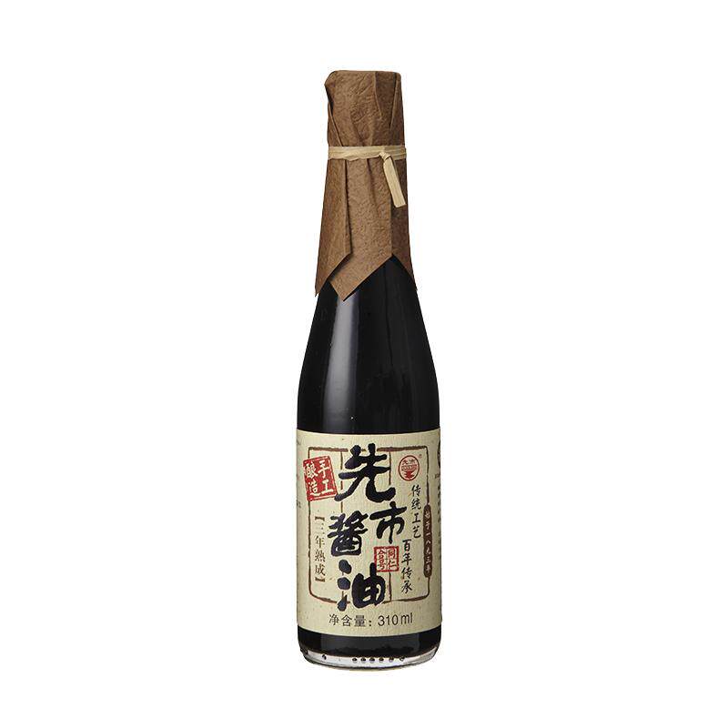 先市酱油三年熟成非遗手酿