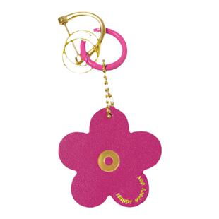 Good lucky小花汽车钥匙扣挂件创意手工真皮车载钥匙扣锁钥扣挂件