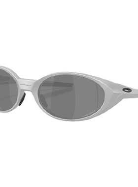 海外代购Oakley/欧克利男女太阳眼镜椭圆框银色镜架户外出行