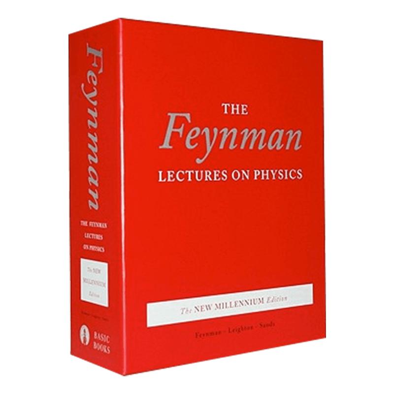 英文原版 费曼物理学讲义合集 3册精装 The Feynman Lectures on Physics, Boxed Set