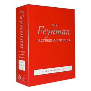 现货 英文原版 费曼物理学讲义合集 3册精装 The Feynman Lectures on Physics, Boxed Set