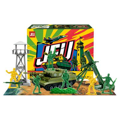 JEU怀旧小兵人玩具男孩生日礼物