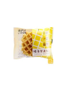 来伊份格子华夫饼500g营养早餐