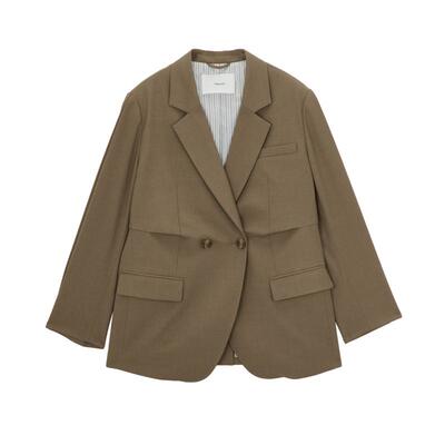 简约通勤收腰西装外套MSLAN