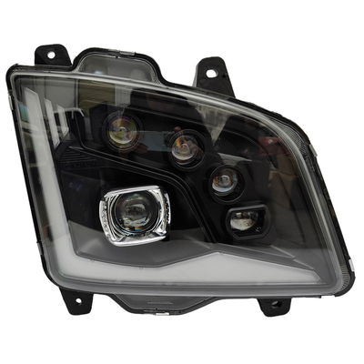 适用解放JH6大灯总成改装LED透镜大灯JH6激光大灯超亮JH6原厂配件