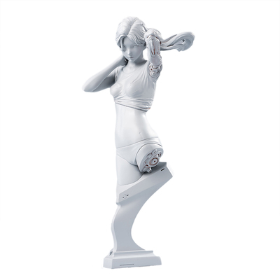 末那赛博阿福原创艺术雕像