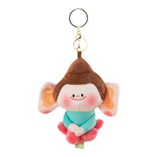 可爱现货云冈石窟文创莲花玩偶佛小伴文创小佛公仔毛绒钥匙扣挂件