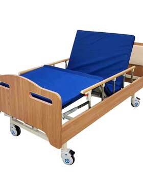 定制适老化家具敬养老院实木床带扶手护栏的老人单人床自理护理床