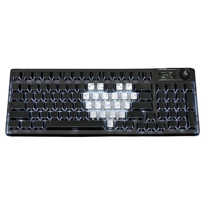 狼蛛F98proV3客制化三模机械键盘