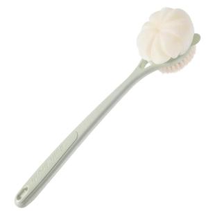 洗澡刷子搓背不求人长柄软毛双面沐浴刷搓泥去灰后背搓澡擦澡神器