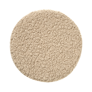 范店佩罗娜圆形家用椅垫四季久坐屁垫座垫办公室毛绒坐垫防滑垫子