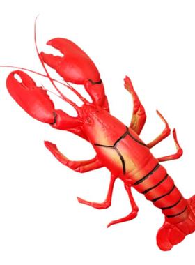 布景小龙虾大闸蟹海鲜城风格模型