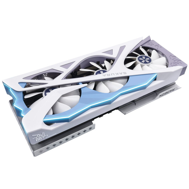 盈通 RTX5070/5070TI 12G/16G 樱瞳花嫁 台式机电脑游戏独立显卡