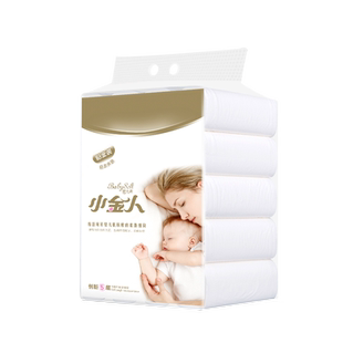 小金人17cm厘米加长款卫生纸厂家直销家用纸巾卷纸大长卷厕纸批发