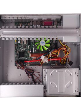 物流分拣机器人控制器4U工控机ipc-610h机架式 标准atx主板7槽 工