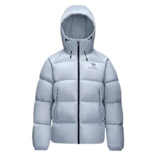 骆驼黑钻5PRO户外羽绒服冬季新款女款男款防风外套拒水绒面包服